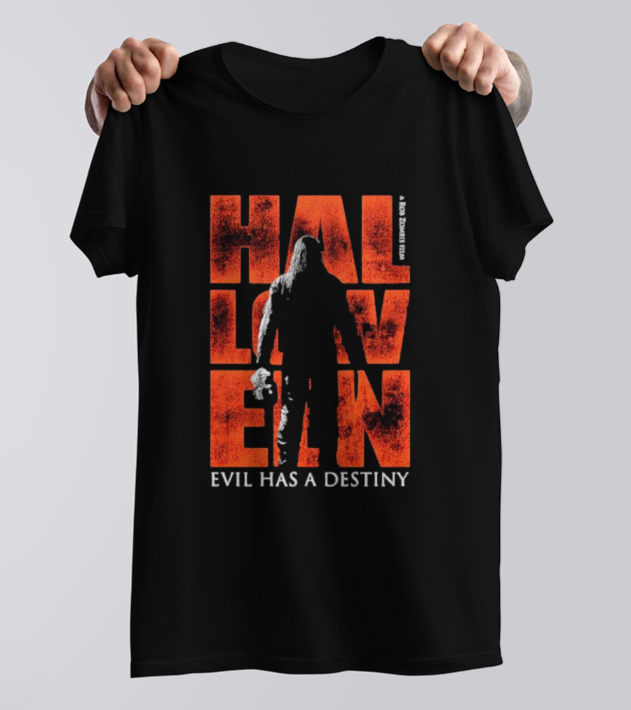 Rob Zombie Halloween Evil Has A Destiny Iconic Horror T-Shirt