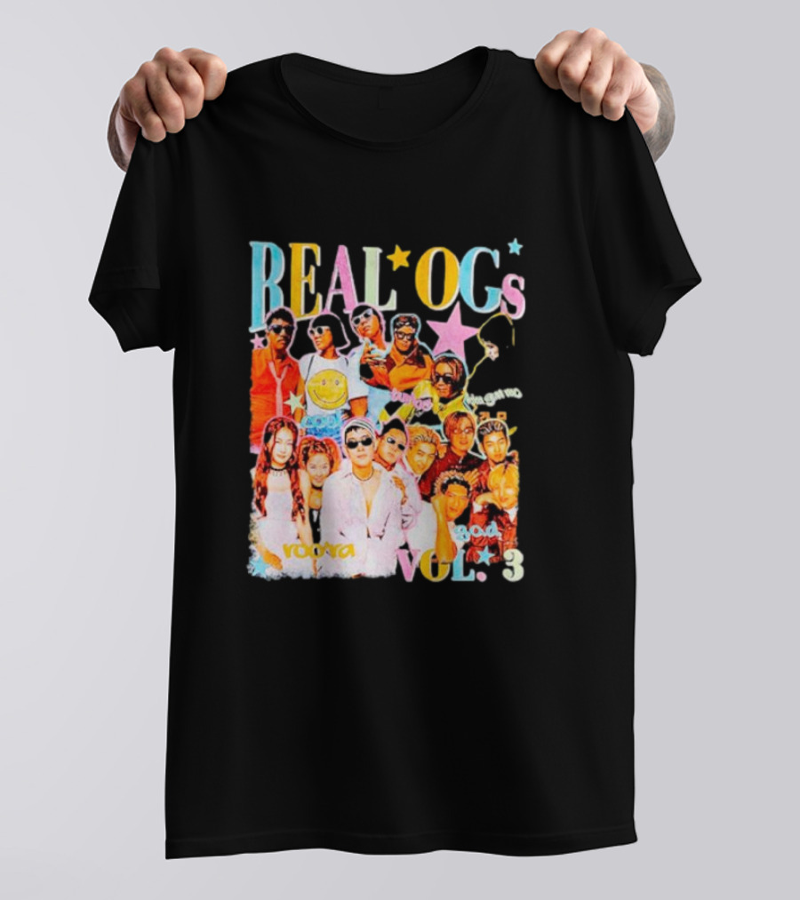 REAL OGs Vol. 3 Vintage Throwback Iconic Characters And Stars T-Shirt