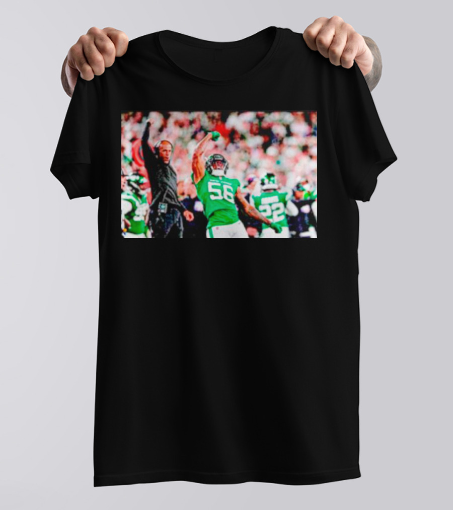 Quincy Williams And Rob Saleh New York Jets Victory T-Shirt