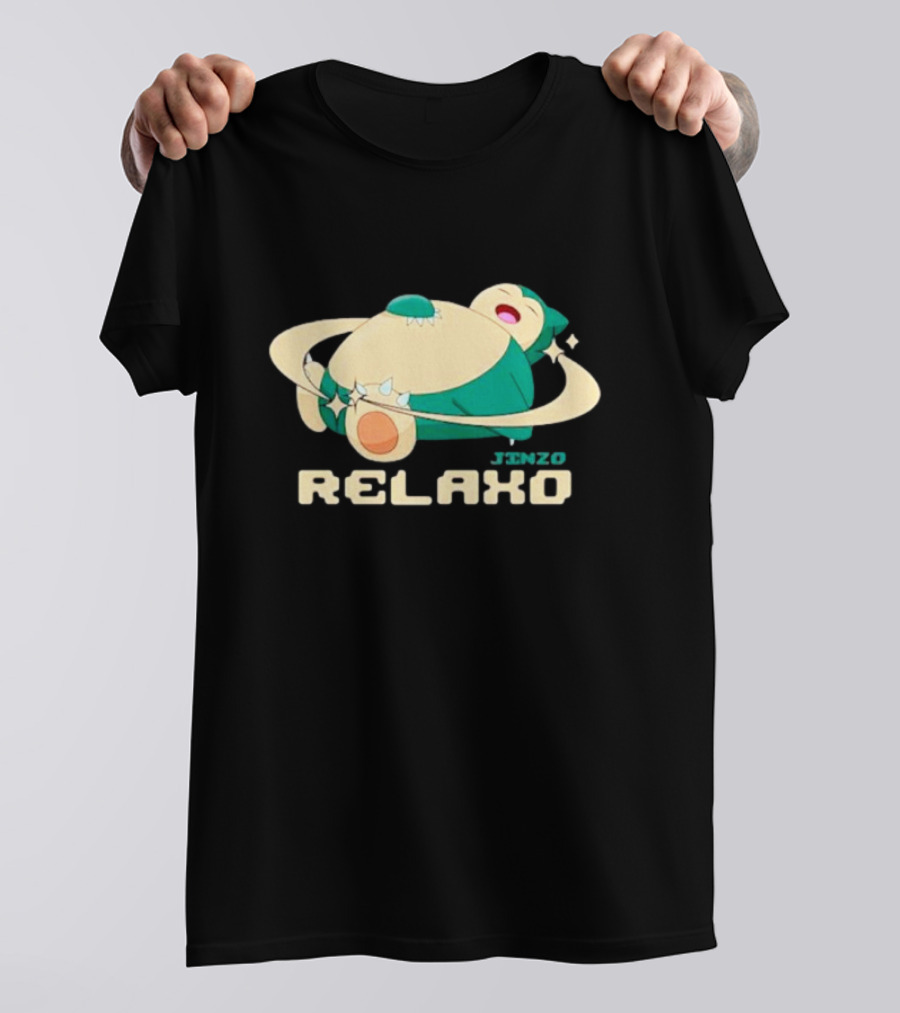 Day Dreamer Jinzo Relaxo Pokemon Snorlax T-Shirt