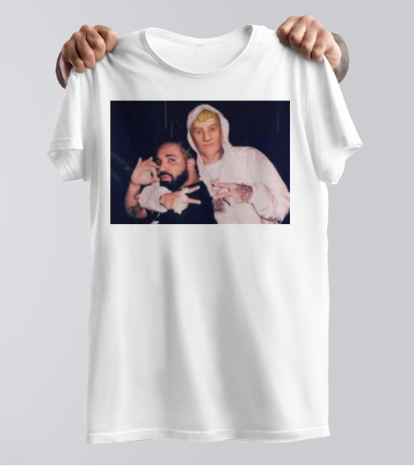 Drake X Jonesy Friends Collaboration Image With Rapper And Fortnite Character T-Shirt