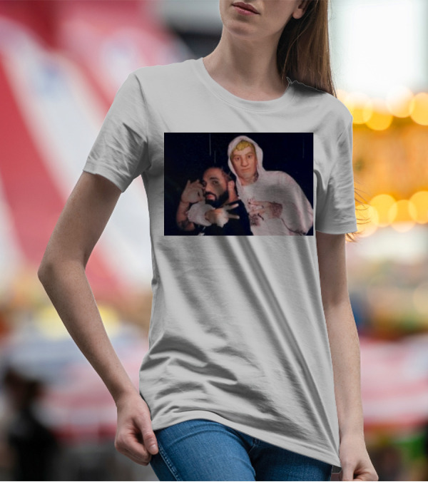 Drake X Jonesy Friends Collaboration Image With Rapper And Fortnite Character T-Shirt