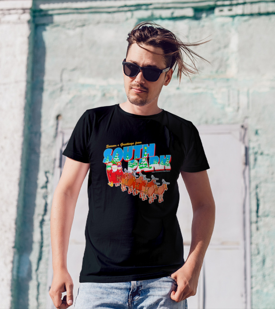 Season's Greetings From South Park Christmas Reindeer T-Shirt