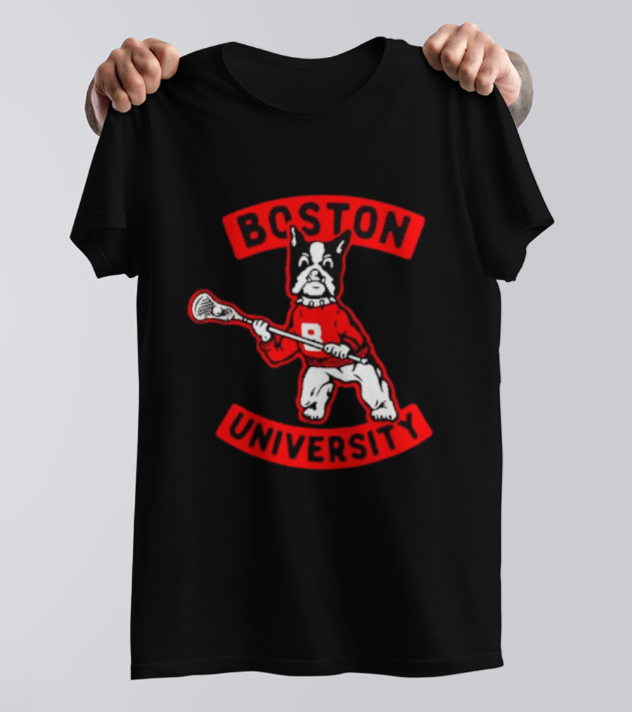 Boston University Terriers Lacrosse Vintage T-Shirt