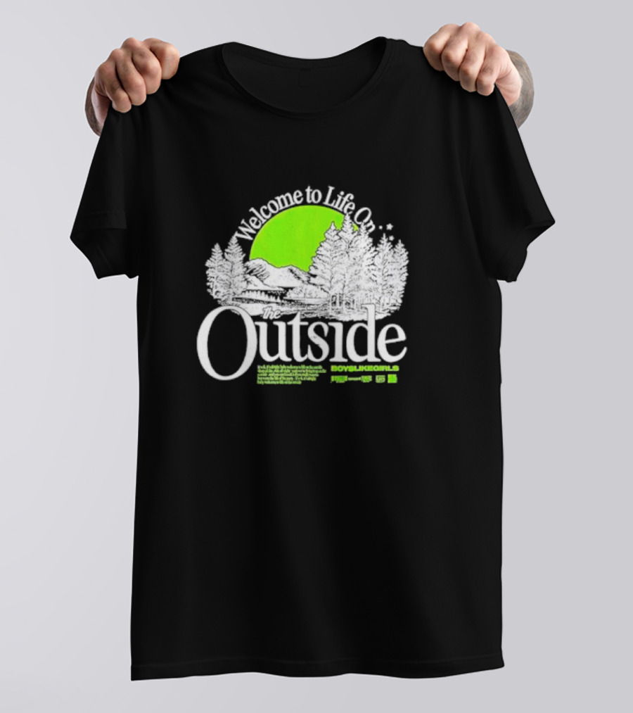 Welcome To Life On The Outside Boys Like Girls T-Shirt
