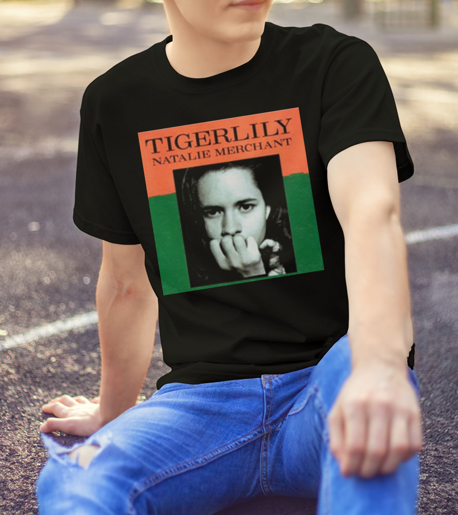 Natalie Merchant Tigerlily Album Cover T-Shirt
