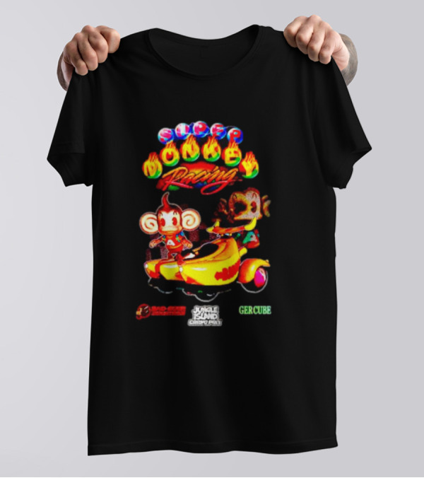 Super Monkey Racing Jungle Grind Chaos Park Gercube 3rd Strike Network T-Shirt