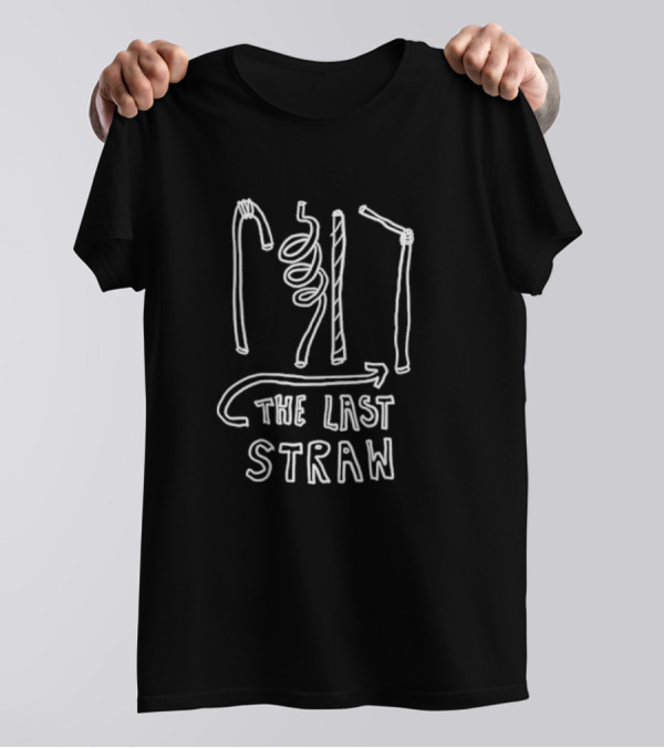 The Last Straw Illustrated Bent Straws Collection T-Shirt