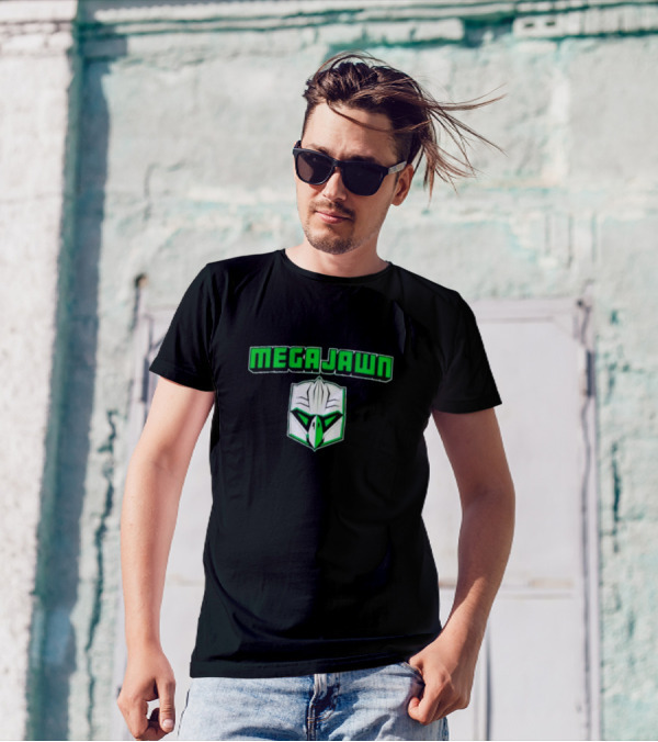 Philadelphia Eagles Mega Jawn Green Bird Emblem T-Shirt