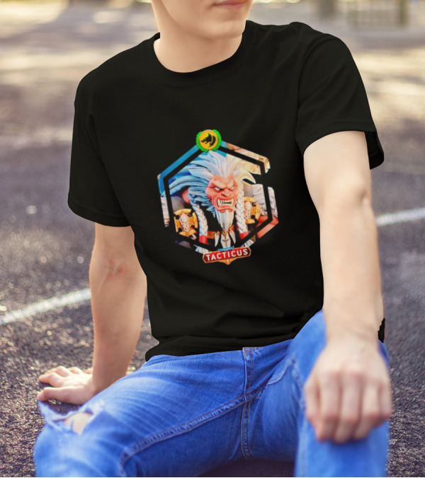 Warhammer 40000 Tacticus Space Iconic Character Emblem T-Shirt