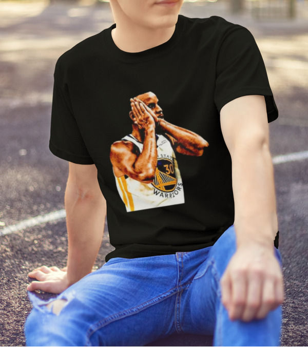Golden State Warriors Stephen Curry Celebration Fan T-Shirt