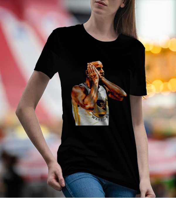 Golden State Warriors Stephen Curry Celebration Fan T-Shirt
