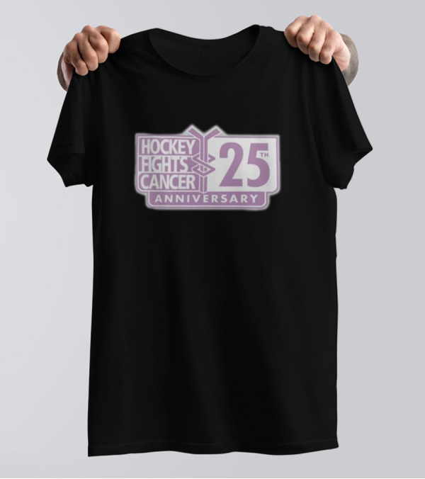 Hockey Fights Cancer 25th Anniversary T-Shirt