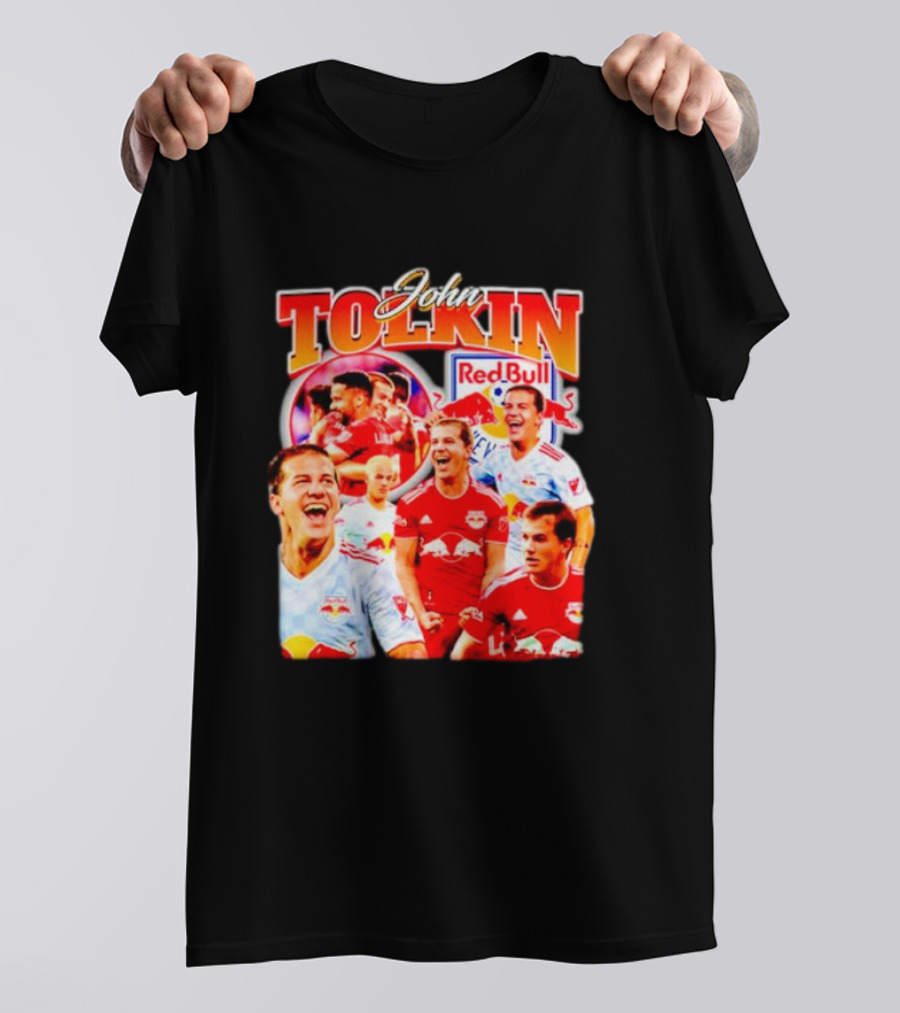 John Tolkin Red Bull Soccer Bootleg T-Shirt