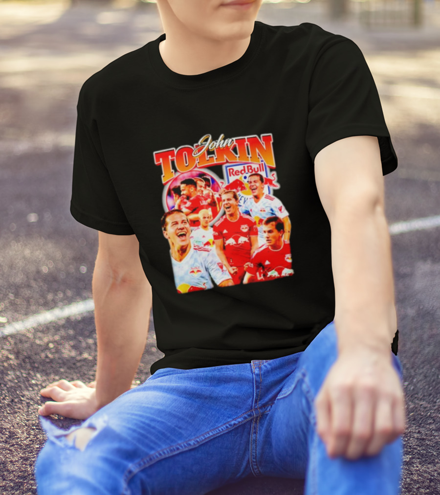 John Tolkin Red Bull Soccer Bootleg T-Shirt