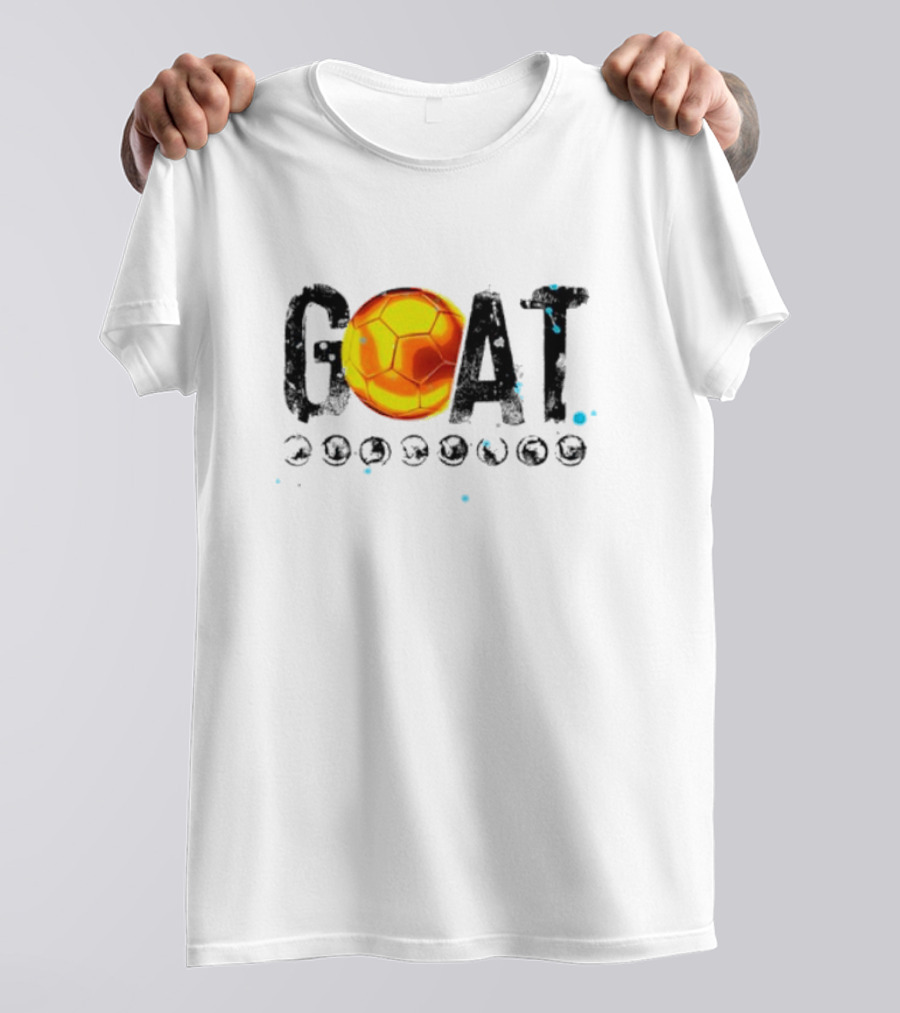 Ballon D'Or Goat With 8 Awards El Mejor Del Mundo T-Shirt