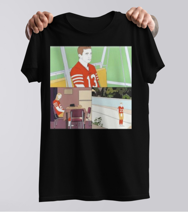 Bye Week Mood Football Reflection Trio T-Shirt