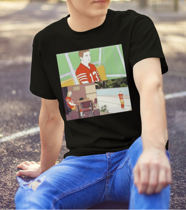 Bye Week Mood Football Reflection Trio T-Shirt