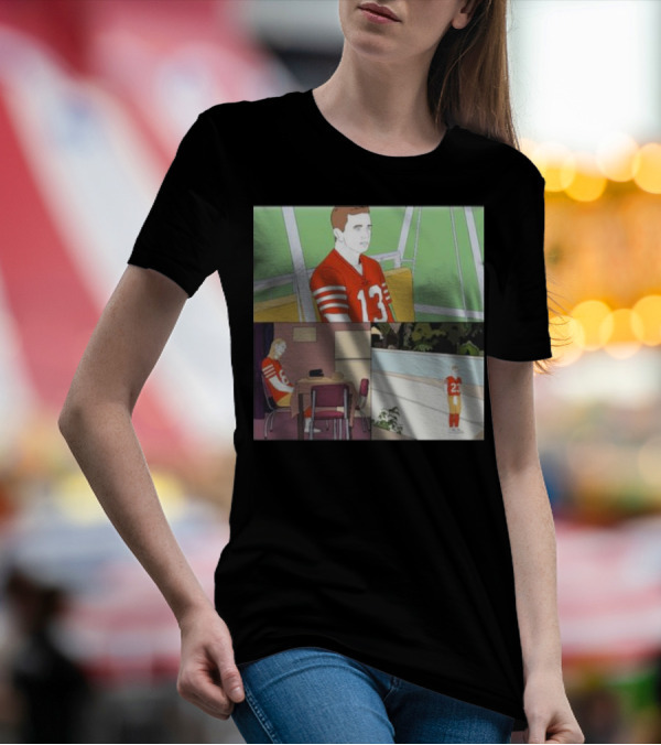 Bye Week Mood Football Reflection Trio T-Shirt