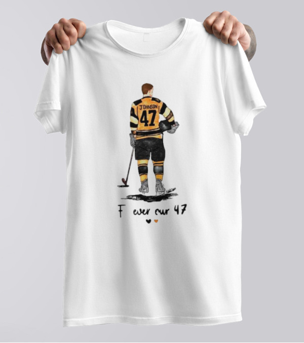 Adam Johnson Forever Our 47 Hockey T-Shirt