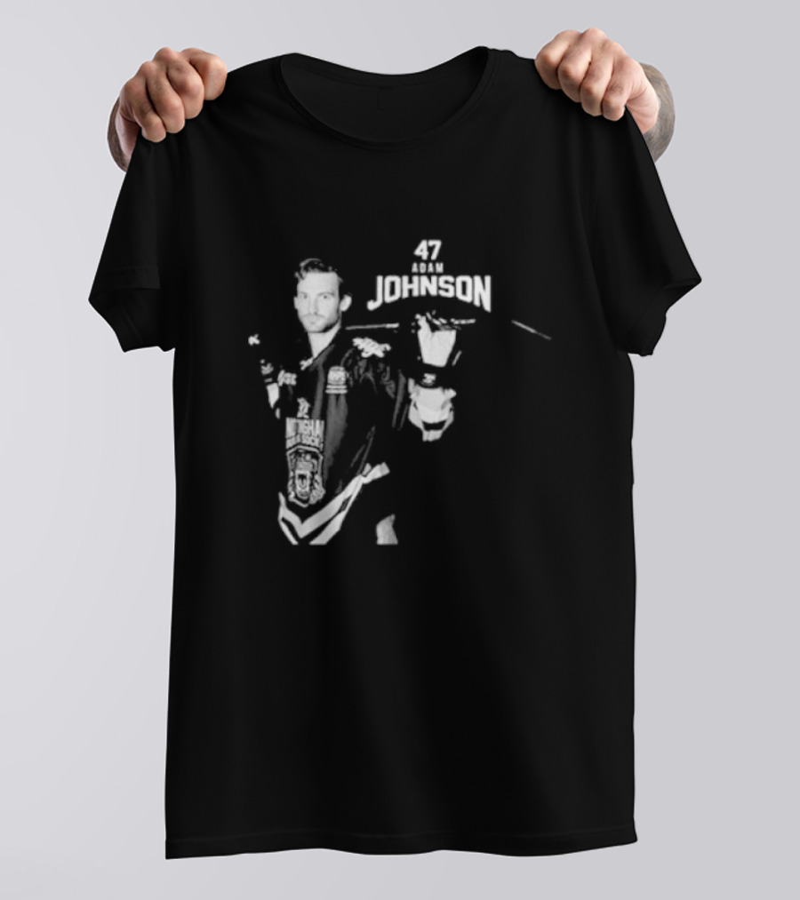 Adam Johnson 47 Memorial Ice Hockey Legend T-Shirt