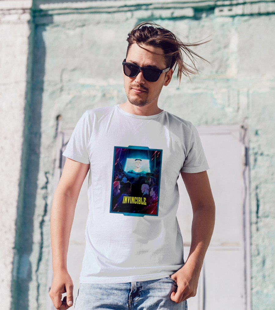 Invincible Season Two Episode One Animated Characters And Vibrant Colors T-Shirt