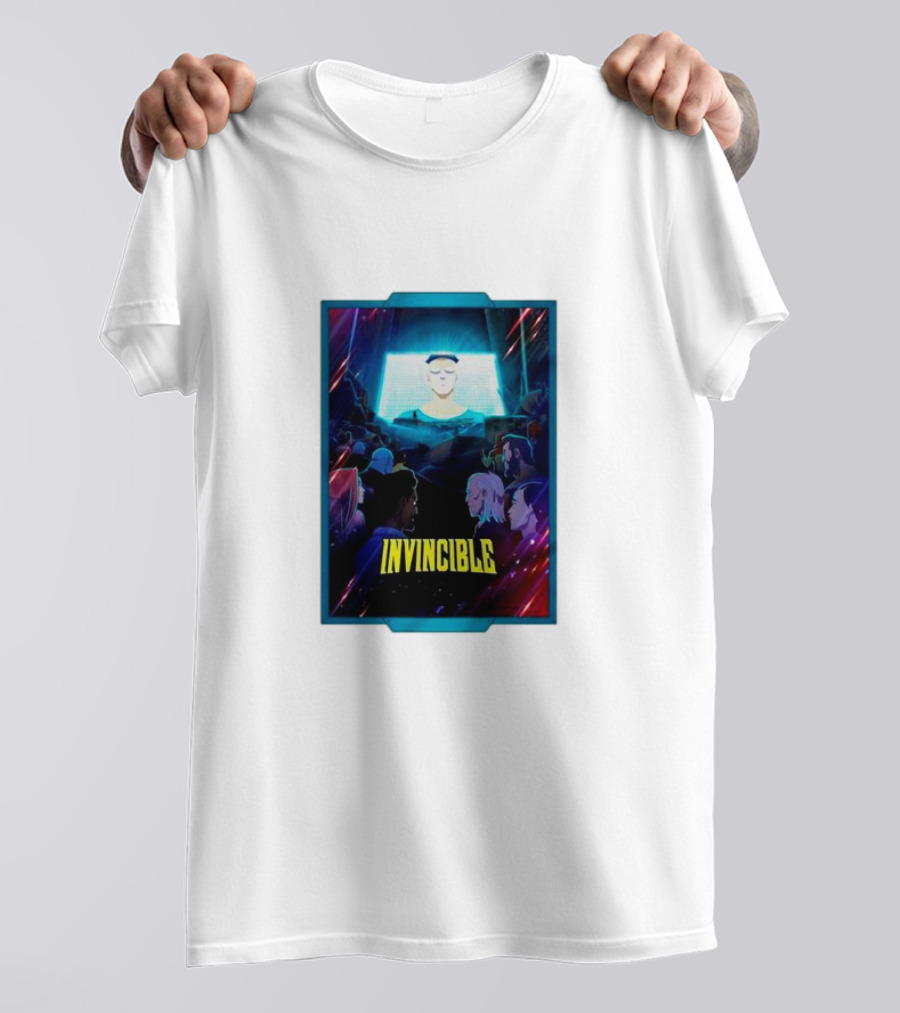 Invincible Season Two Episode One Animated Characters And Vibrant Colors T-Shirt
