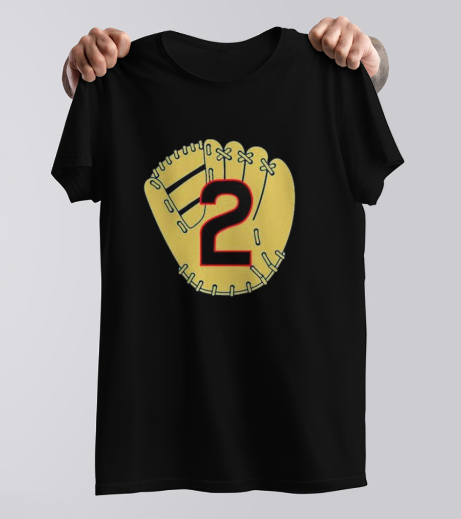 Nico Hoerner Baseball Glove Number 2 T-Shirt