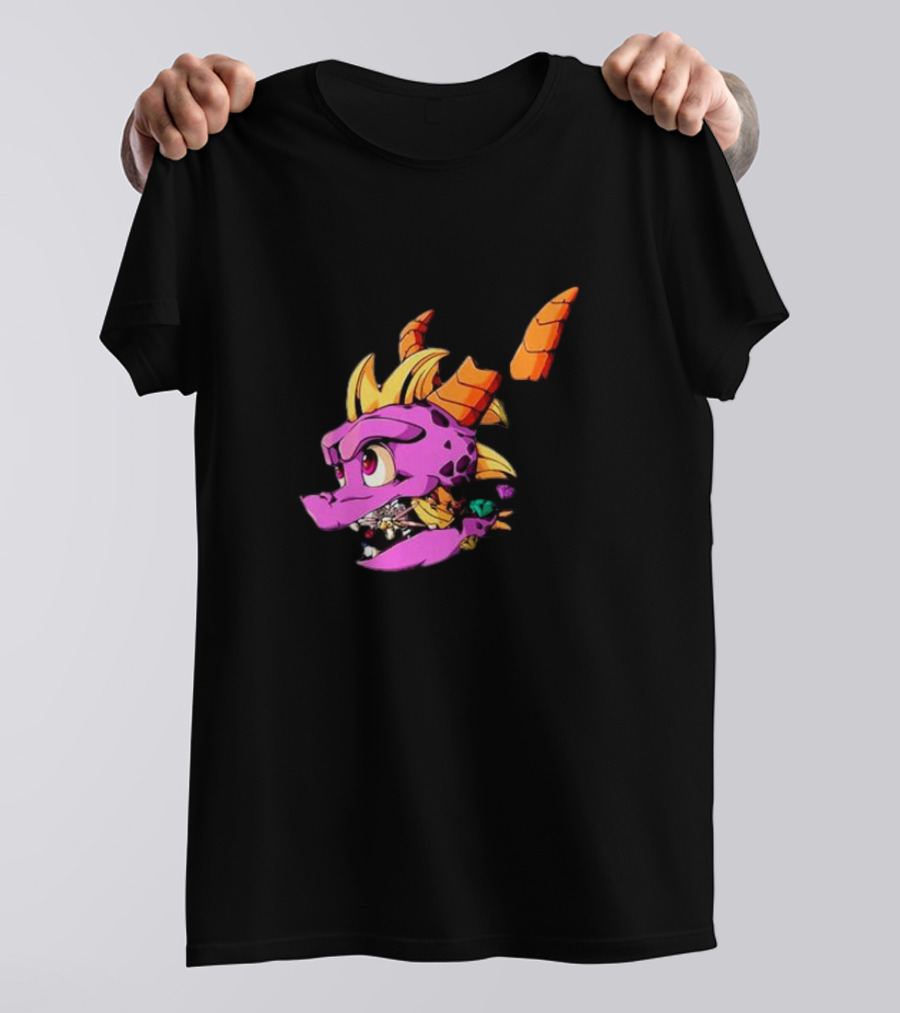 Spyro Capsule Game Adventure Dragon Fan T-Shirt