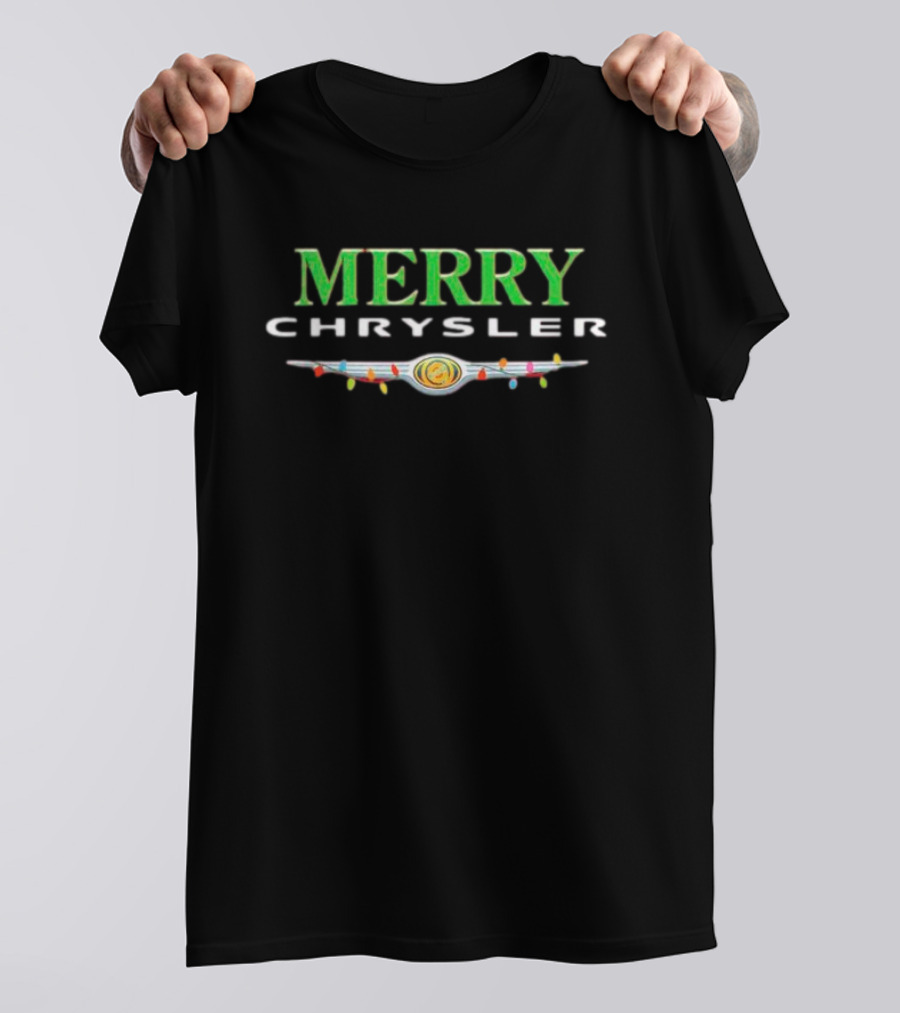 Merry Chrysler Christmas Lights T-Shirt