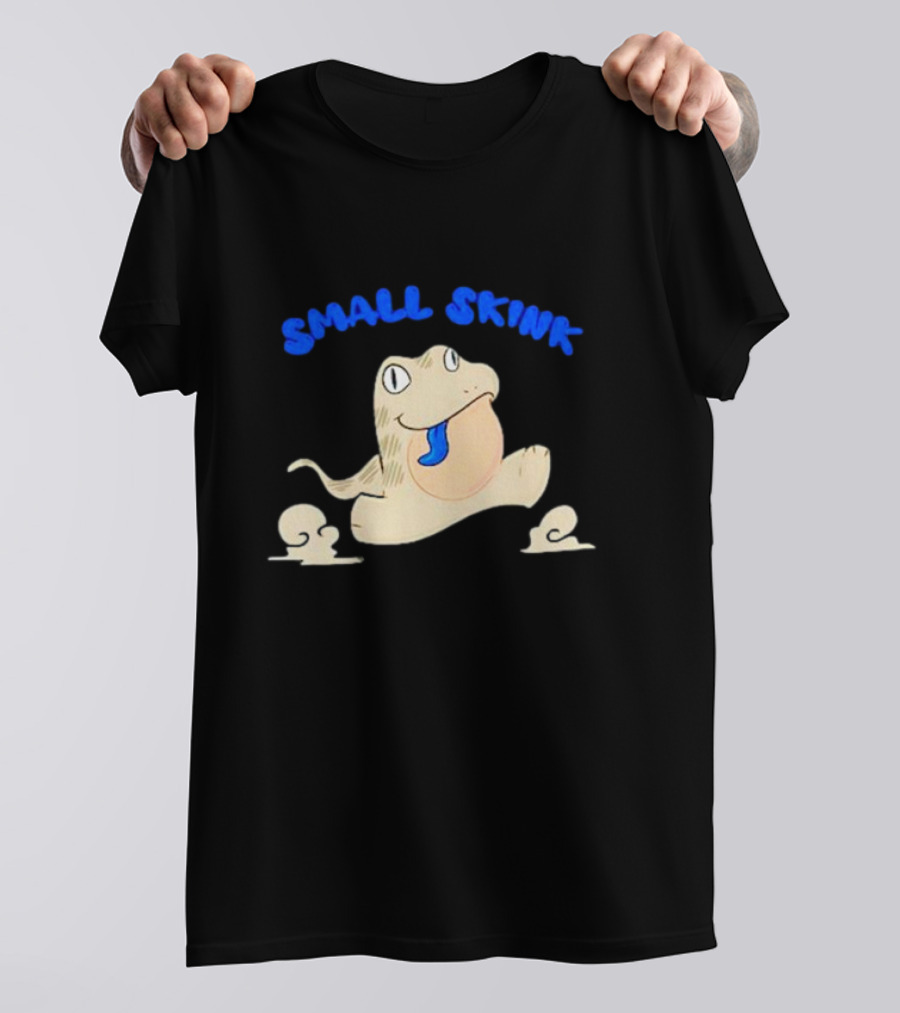 Tom Fawkes Small Skink Blue Tongue Frog T-Shirt