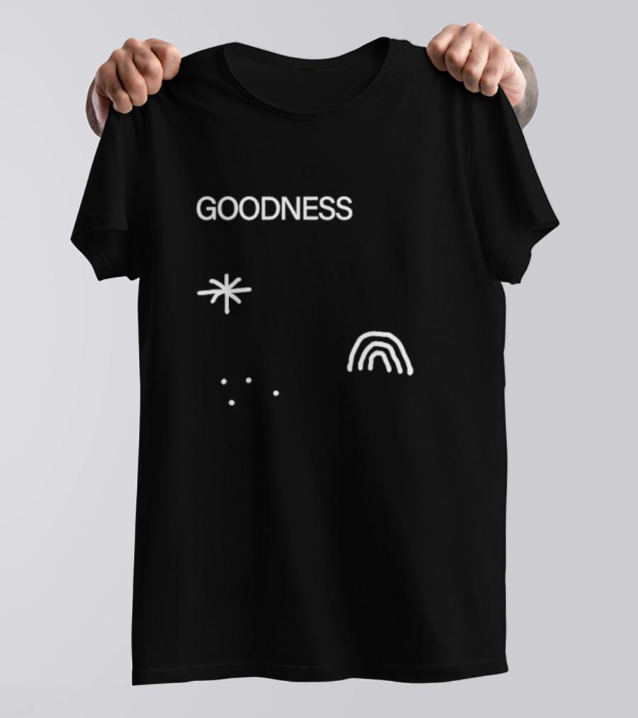 GOODNESS Star Rainbow And Dots By Chris Stedman T-Shirt