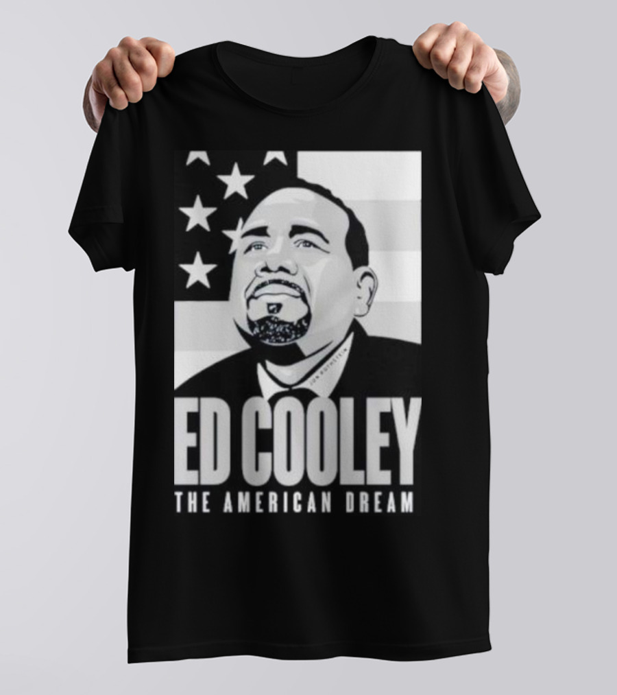 Ed Cooley The American Dream USA Flag T-Shirt