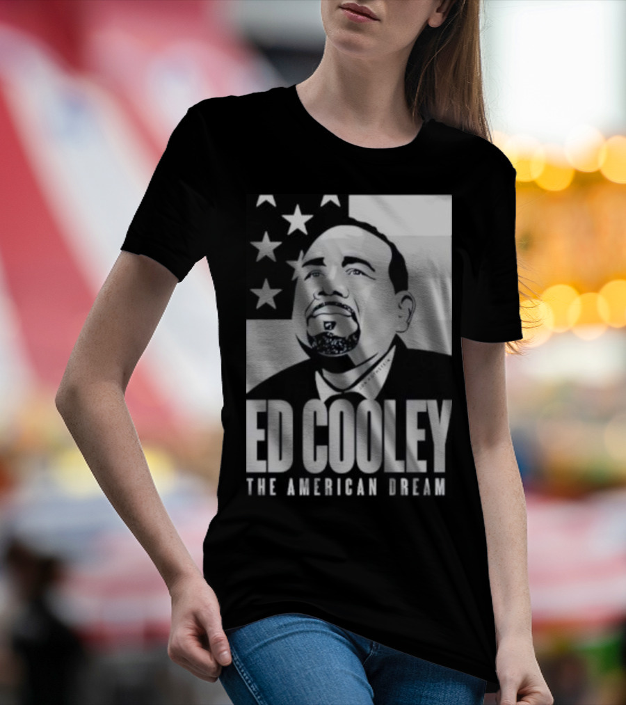 Ed Cooley The American Dream USA Flag T-Shirt