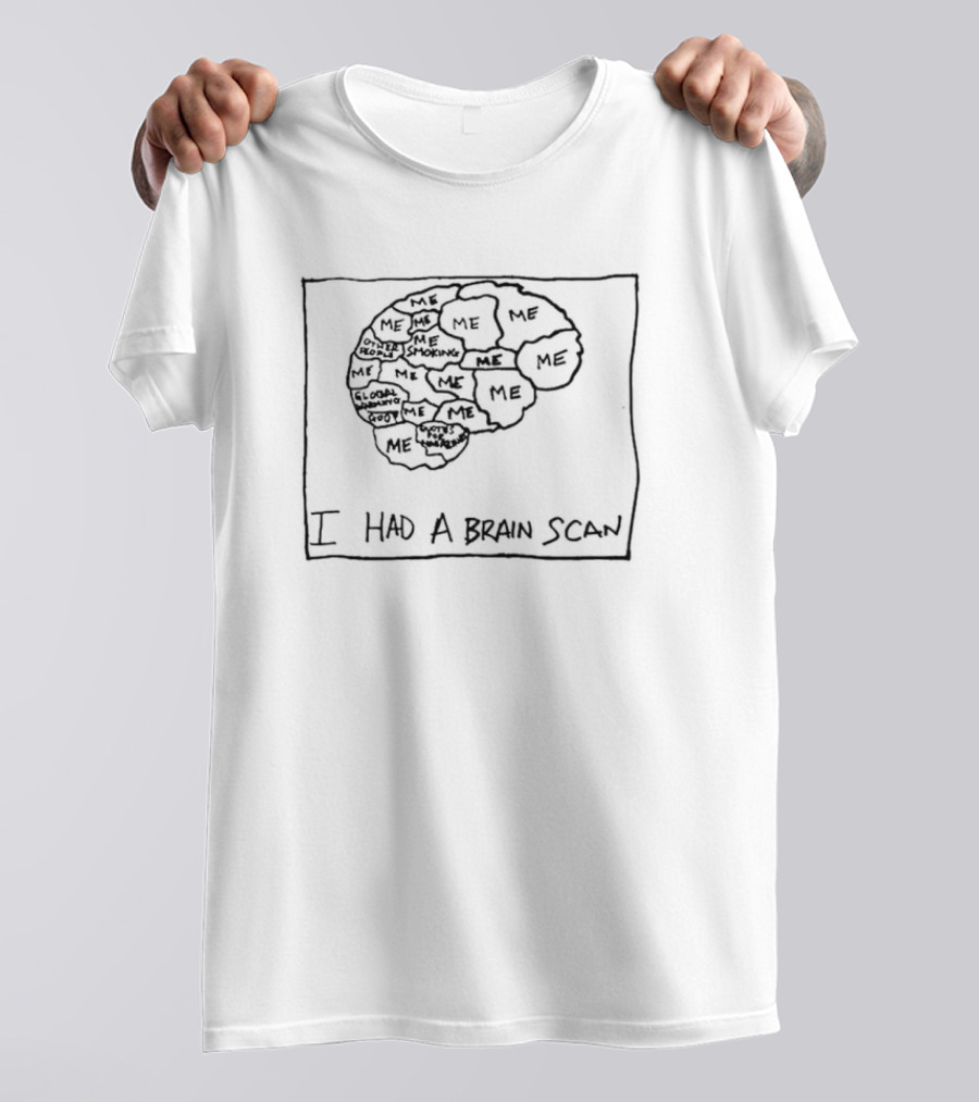 I Had A Brain Scan Me Me Me Me Me Me Me Me Me Global Dominance Me Smoking Me Me Poker Me T-Shirt