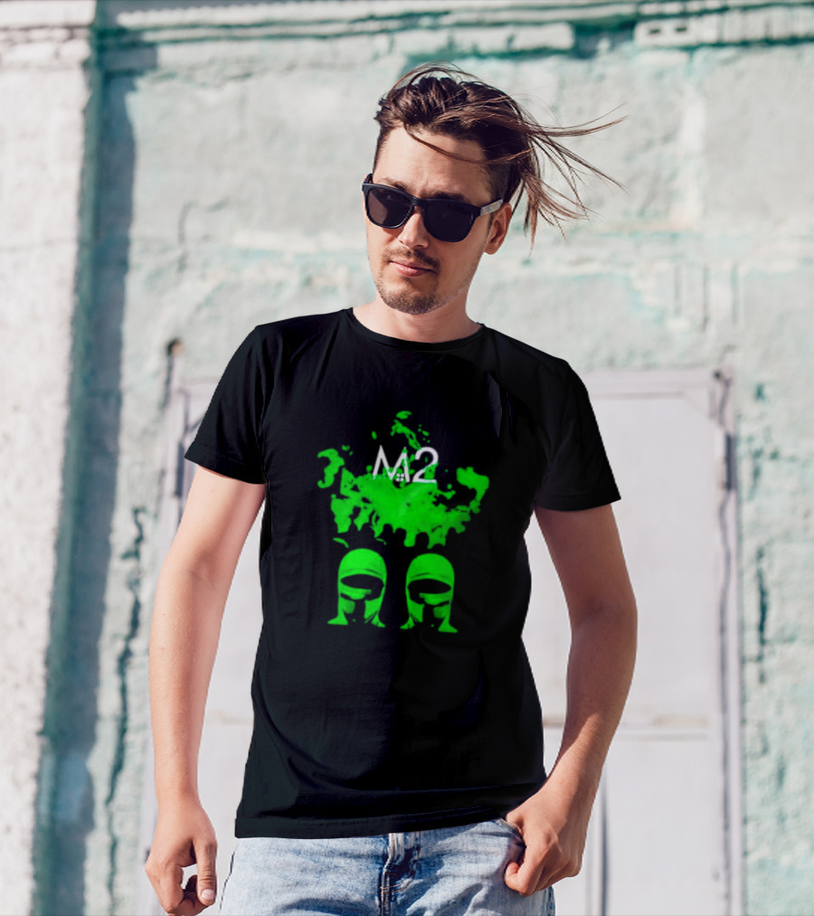 Mansionz M2 Green Mask Duo T-Shirt