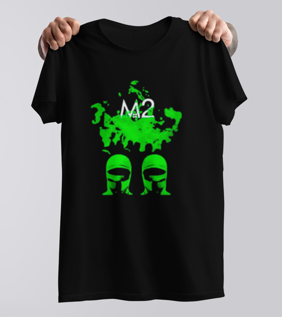 Mansionz M2 Green Mask Duo T-Shirt