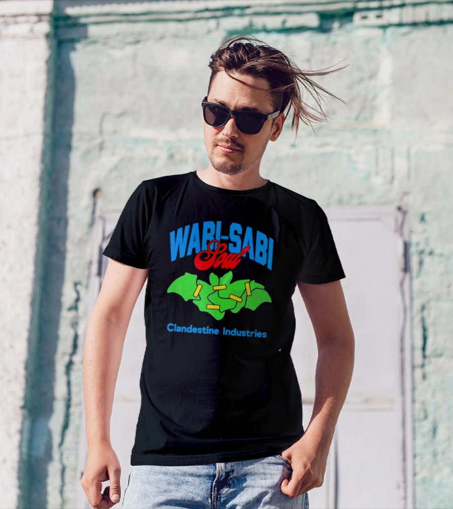 Wabi-Sabi Soul Clandestine Industries Vibrant Foliage T-Shirt