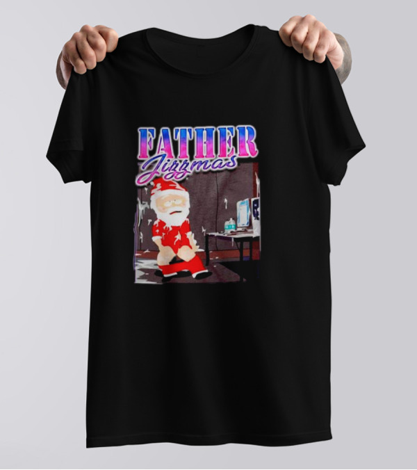 Father Jizzmas Funny Santa T-Shirt
