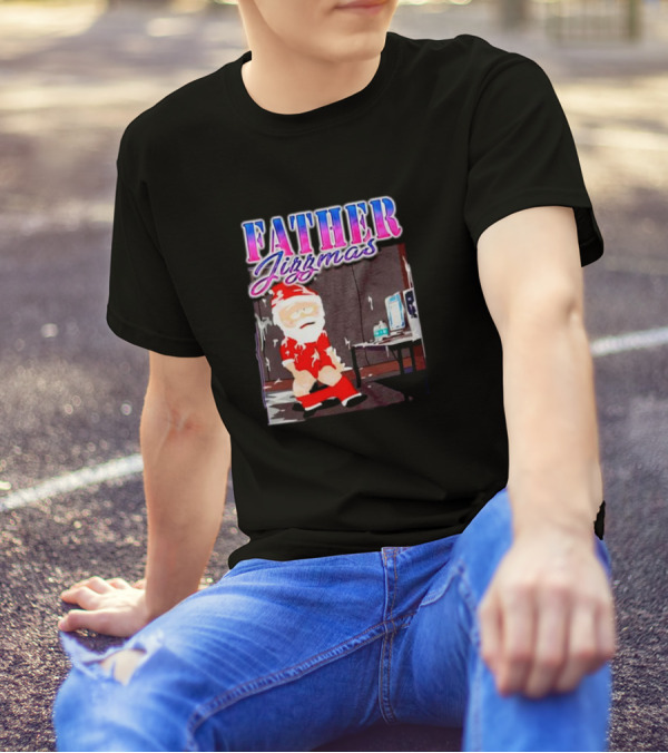 Father Jizzmas Funny Santa T-Shirt
