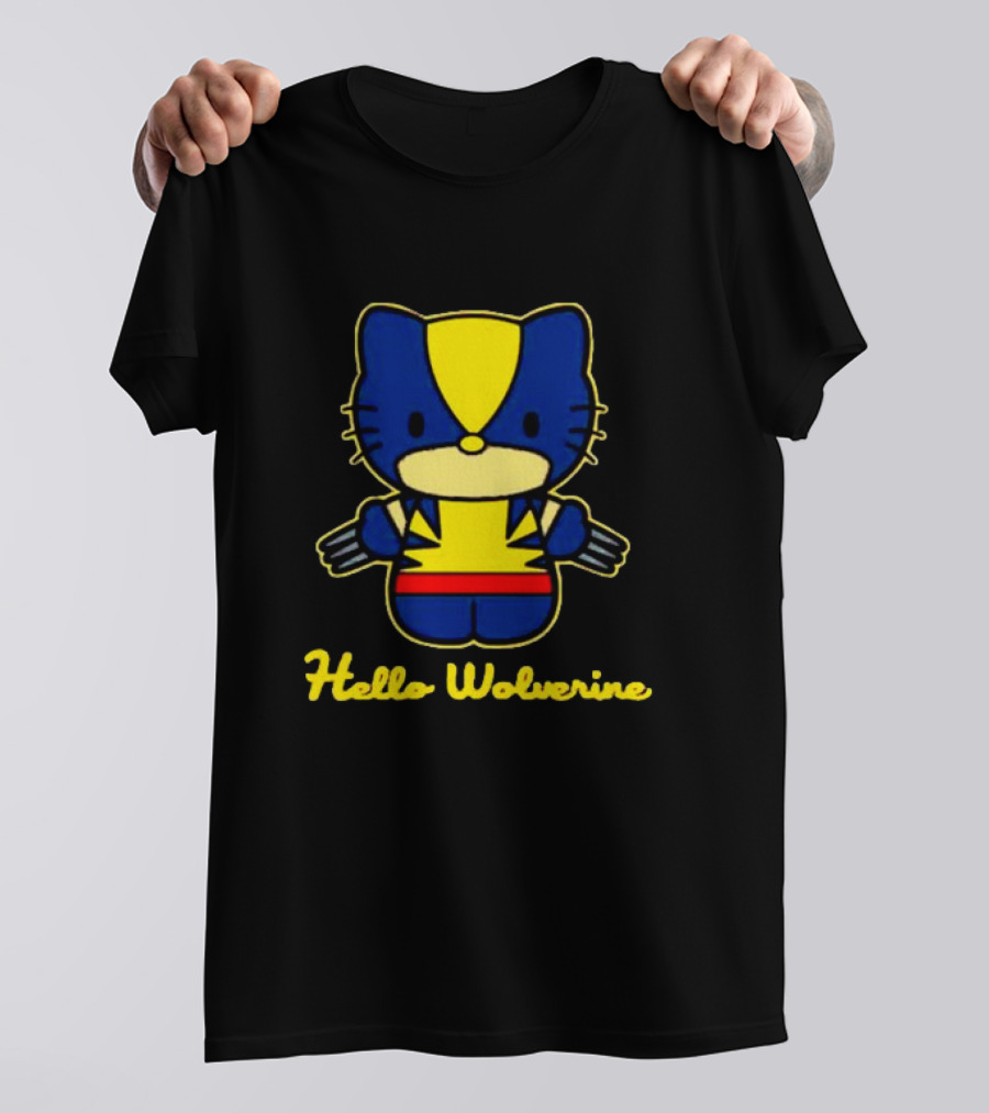 Hello Kitty Hello Wolverine T-Shirt