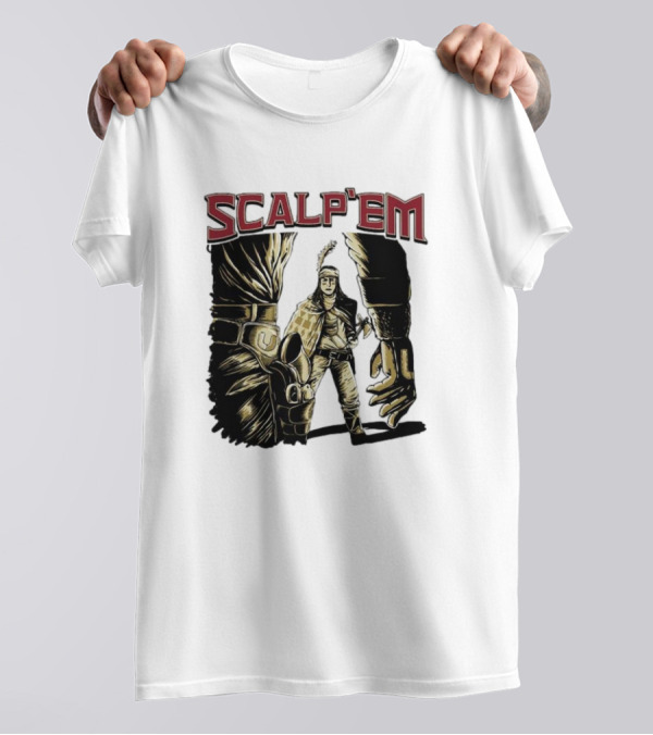 Florida State Seminoles Scalp’em Football Rivalry Showdown T-Shirt