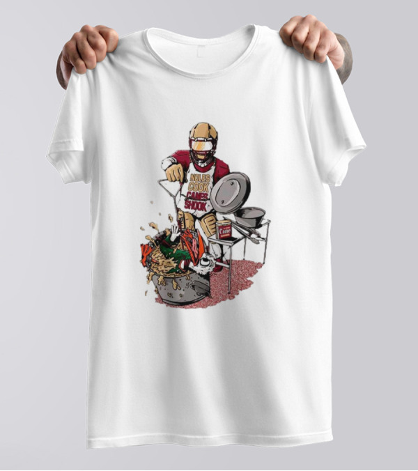 FSU Football Noles Cook Canes Shook Miami Hurricanes Rivalry T-Shirt