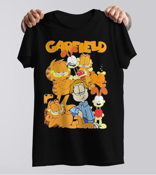 Garfield And Friends Group Character T-Shirt