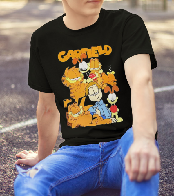 Garfield And Friends Group Character T-Shirt
