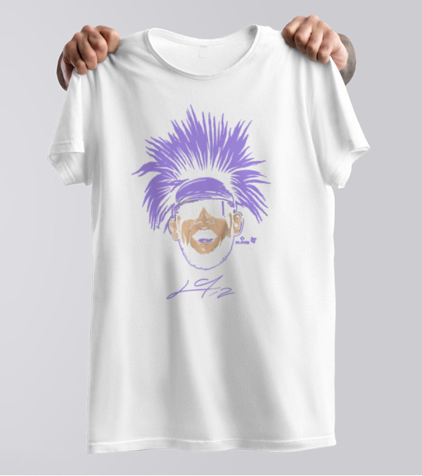 Arizona Diamondbacks Lourdes Gurriel Jr. Swag Head Players Signature L.G.42 T-Shirt