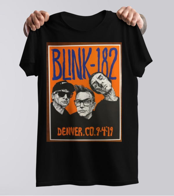 BLINK-182 Denver CO 9-4-19 T-Shirt