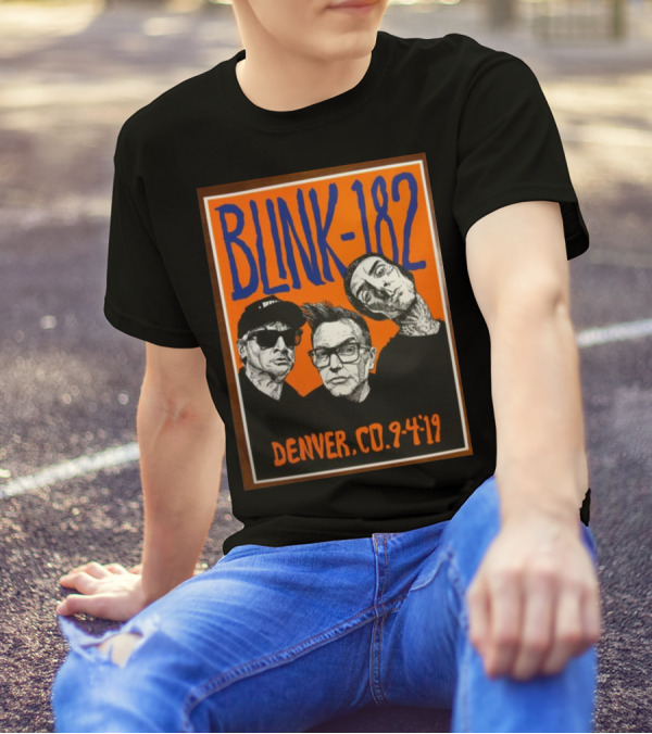 BLINK-182 Denver CO 9-4-19 T-Shirt