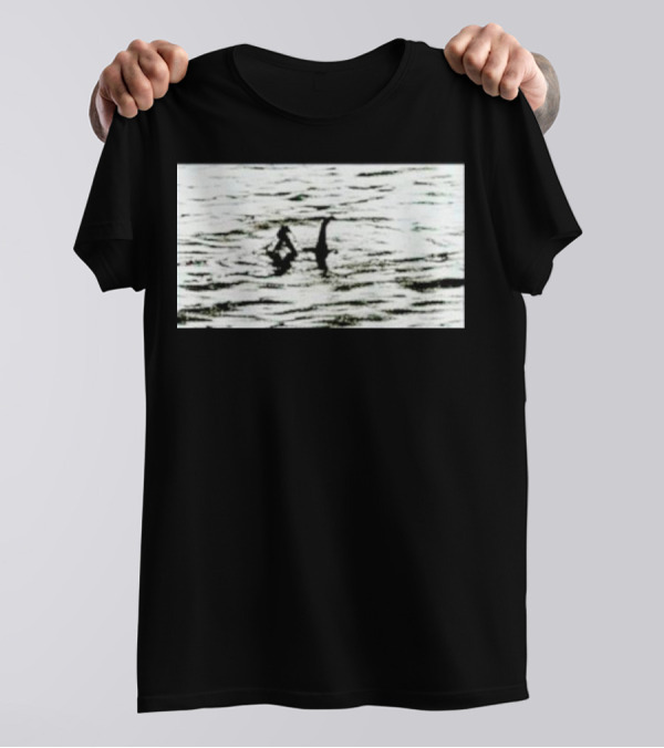 Louis Wearing Palace Nessie Surfers On Loch Ness Monster T-Shirt