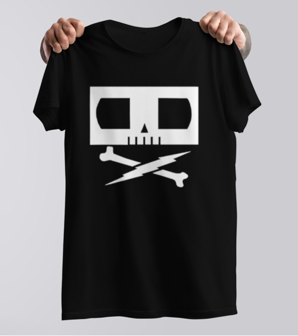 Skull Vsh Lightning Crossbones T-Shirt